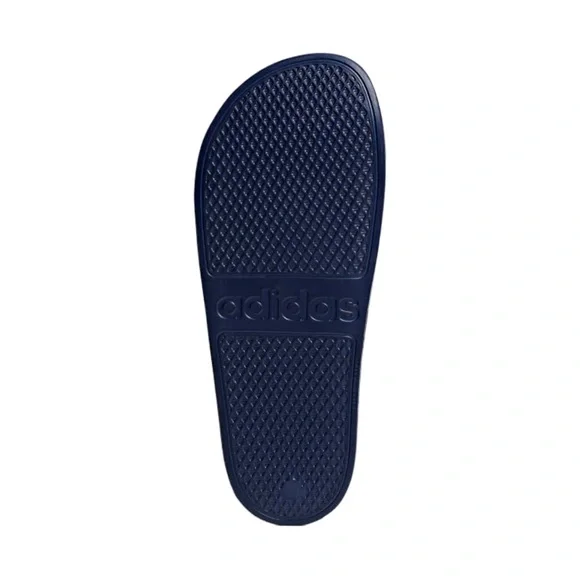 dark blue adidas adilette aqua slides - Picture 8 of 11